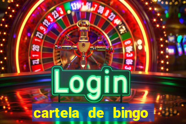 cartela de bingo 75 para imprimir